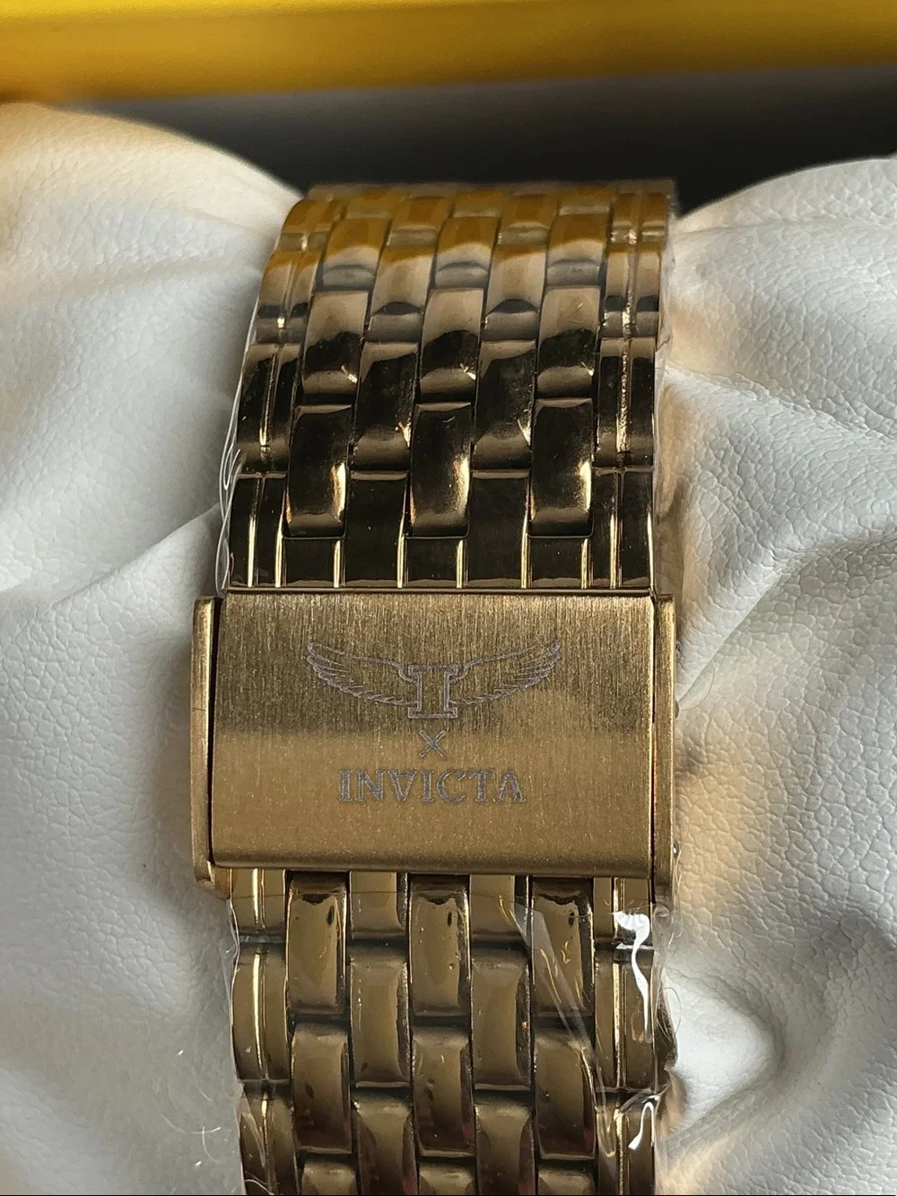 Invicta Gold-Tone Bracelet Watch with Navy Dial - for women - 69893